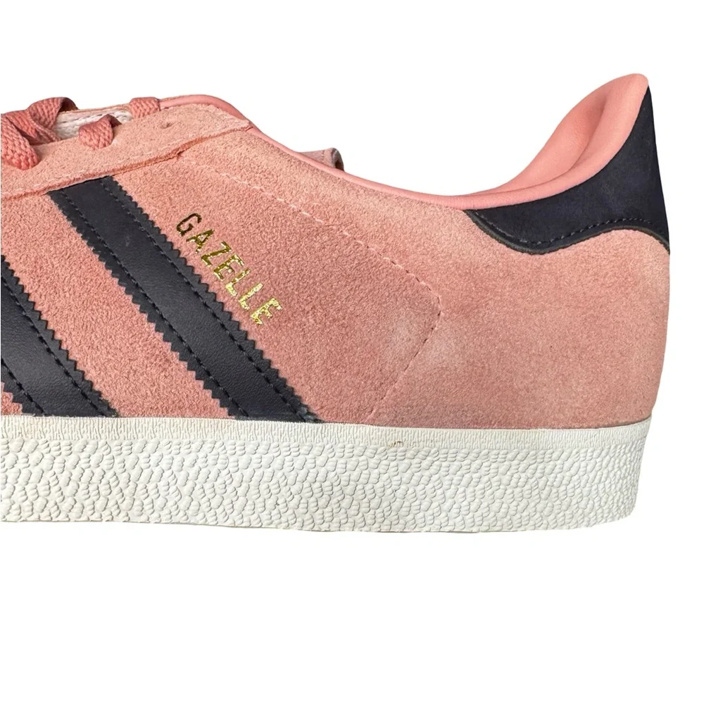 Adidas Gazelle Pink Black White Mens 13 Y2K Retro Sneakers BNWT Rare